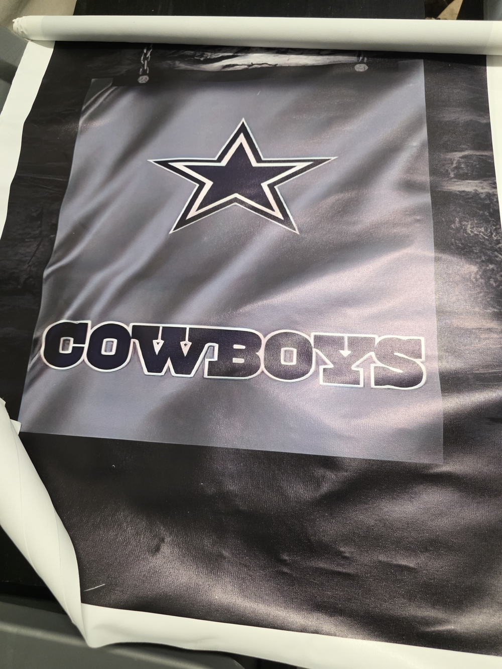 3 Cowboys NFL Logo Canvases